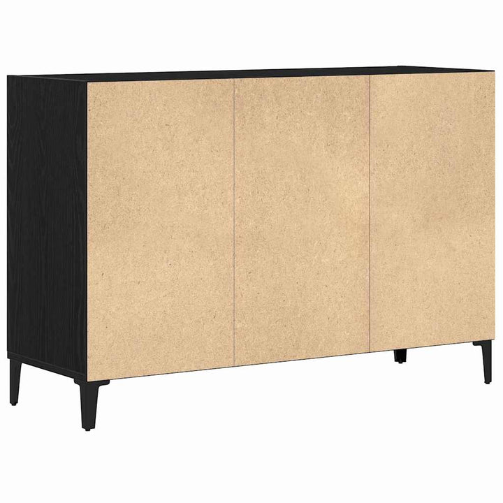 Sideboard Sort eg 103,5 x 35 x 70 cm Konstrueret træ