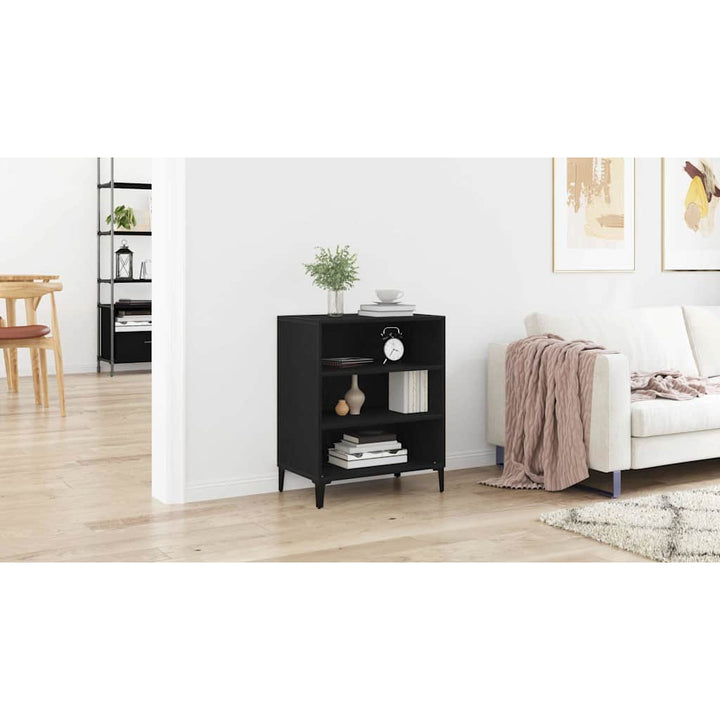 Sideboard Sort eg 57 x 35 x 70 cm Konstrueret træ