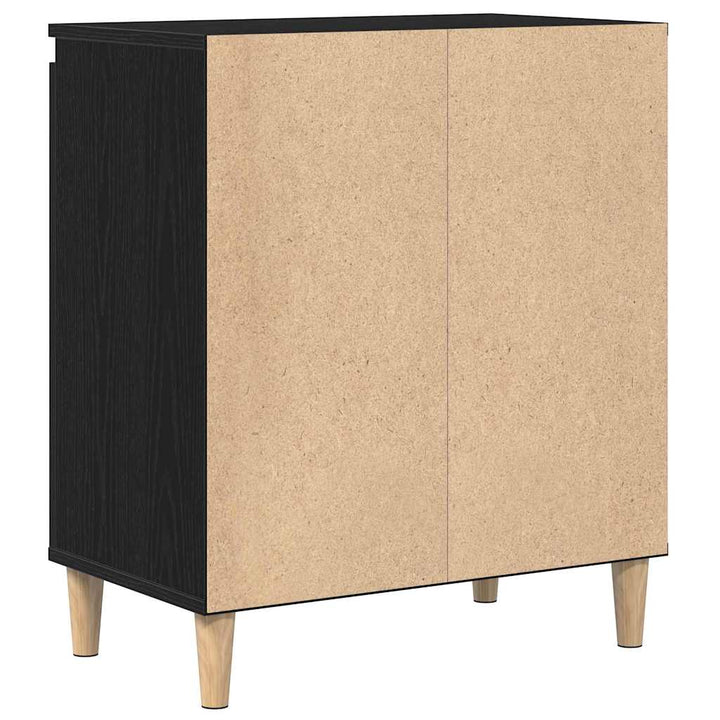 Sideboard Sort eg 60 x 35 x 70 cm Konstrueret træ