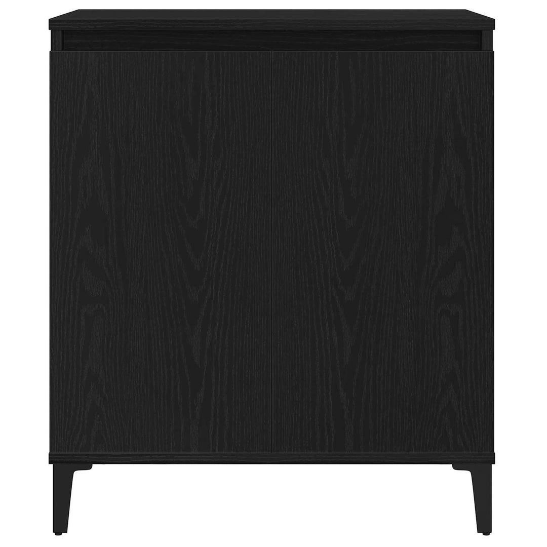 Sideboard Sort eg 60 x 35 x 70 cm Konstrueret træ