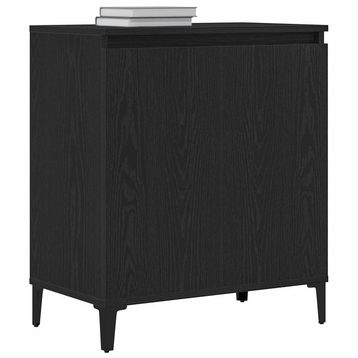 Sideboard Sort eg 60 x 35 x 70 cm Konstrueret træ