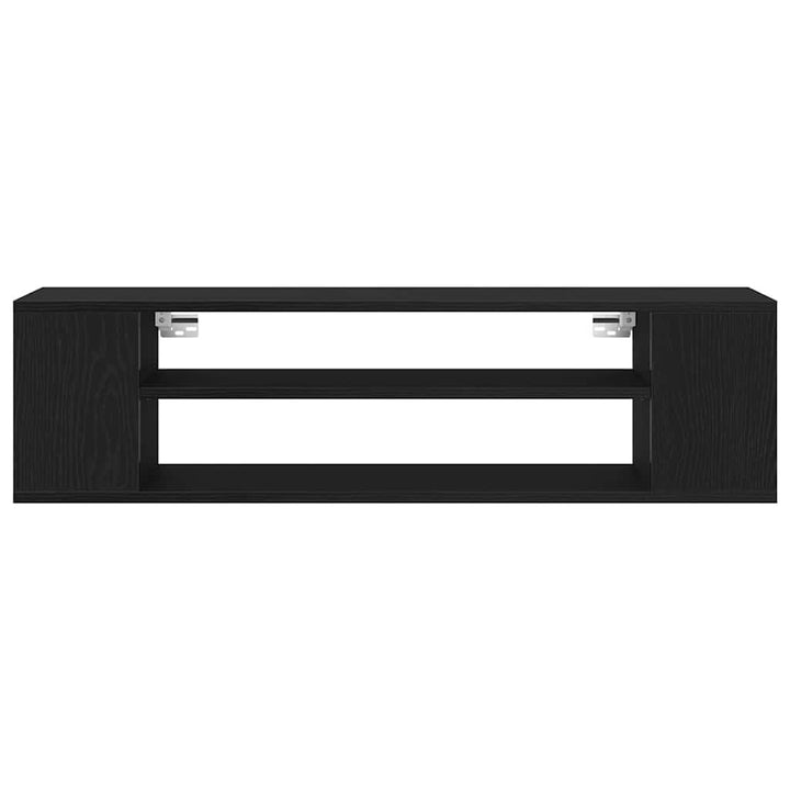 TV-skab Sort eg 100 x 30 x 26,5 cm Konstrueret træ