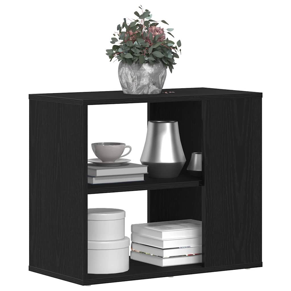 Sideboard Sort eg 60 x 30 x 50 cm Konstrueret træ