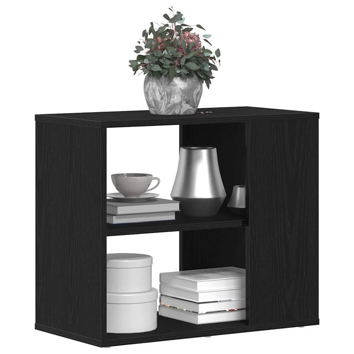 Sideboard Sort eg 60 x 30 x 50 cm Konstrueret træ