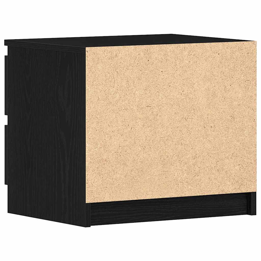 Natskab Sort eg 50 x 40 x 43,5 cm Konstrueret træ