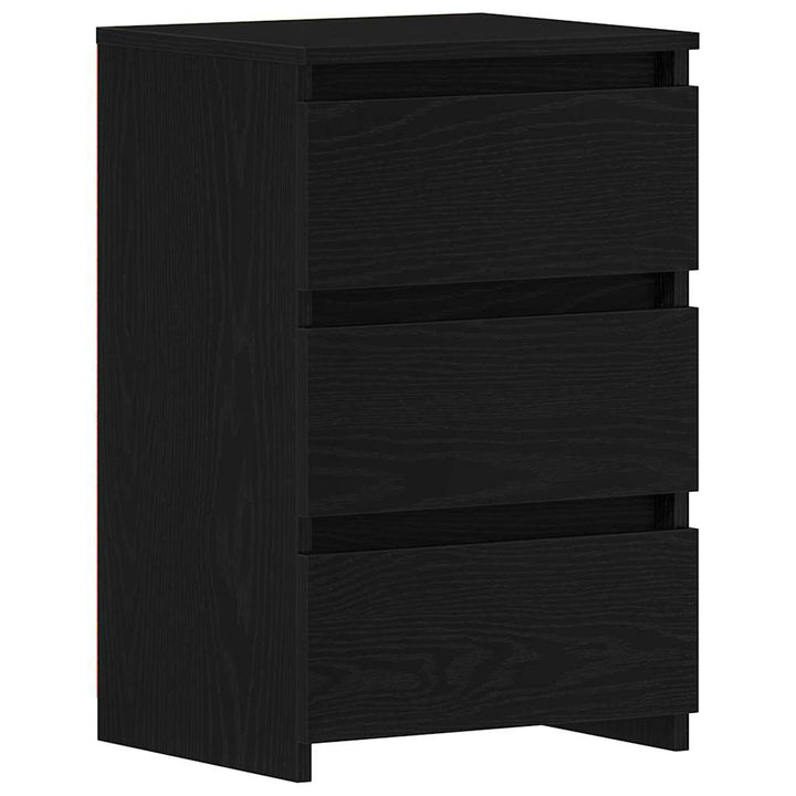 Natskab Sort eg 40 x 35 x 62,5 cm Konstrueret træ