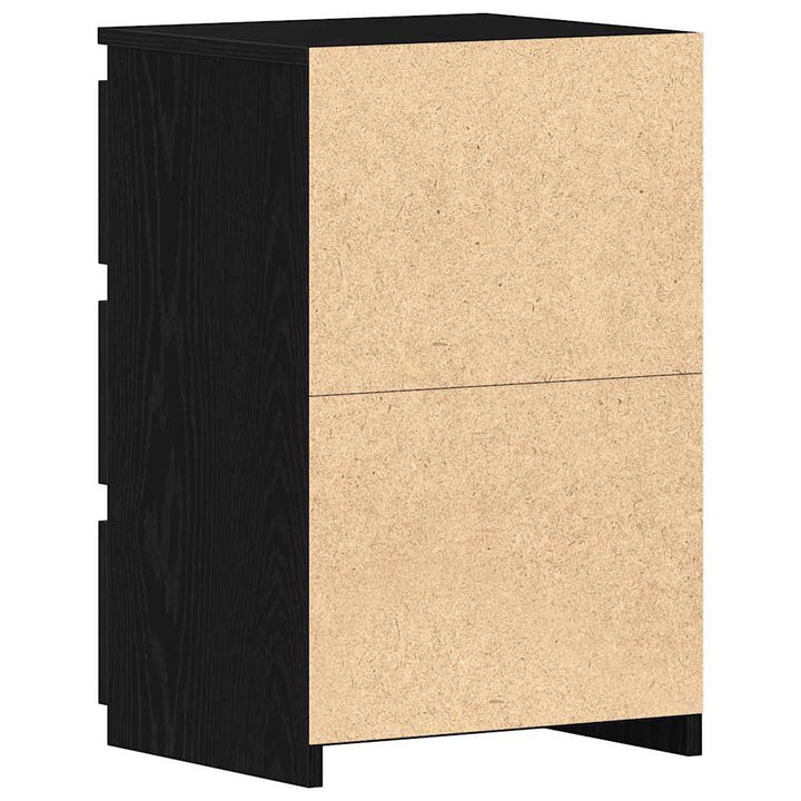 Natskab Sort eg 40 x 35 x 62,5 cm Konstrueret træ