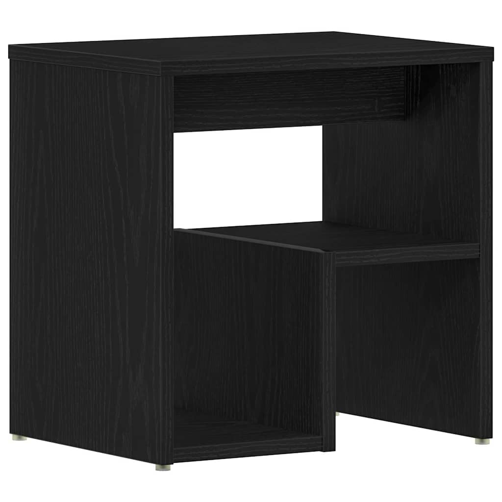Natskab 2 stk. Sort eg 40 x 30 x 40 cm Konstrueret træ