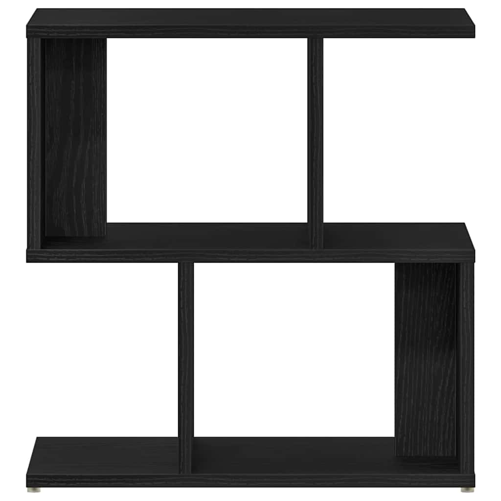 Natskab 2 pcs Sort eg 50 x 30 x 51,5 cm Konstrueret træ