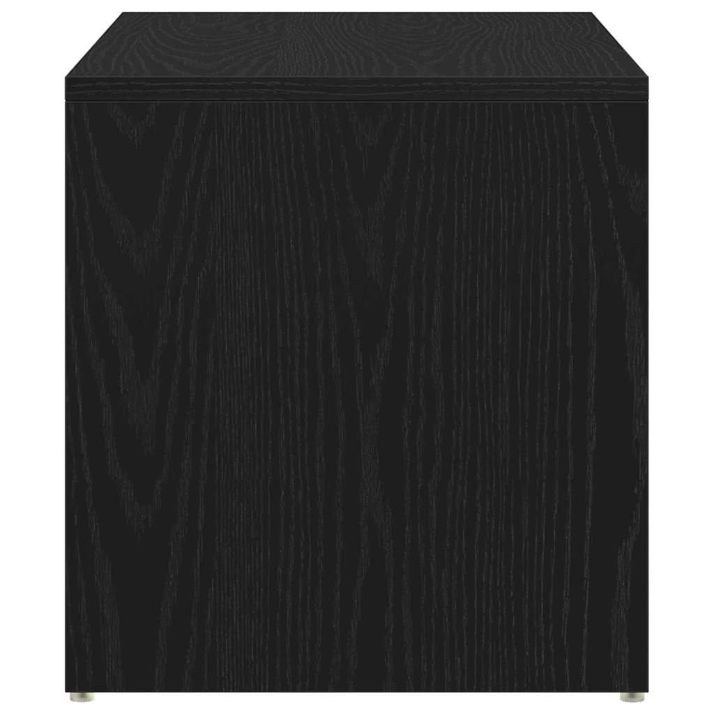 Sidebord Sort eg 59 x 36 x 38 cm Konstrueret træ