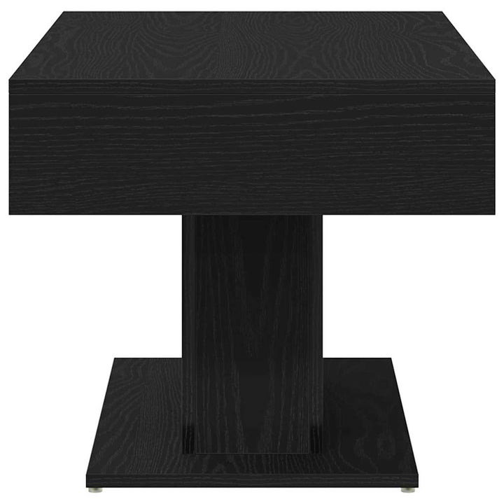 Sofabord Sort eg 96 x 50 x 45 cm Konstrueret træ