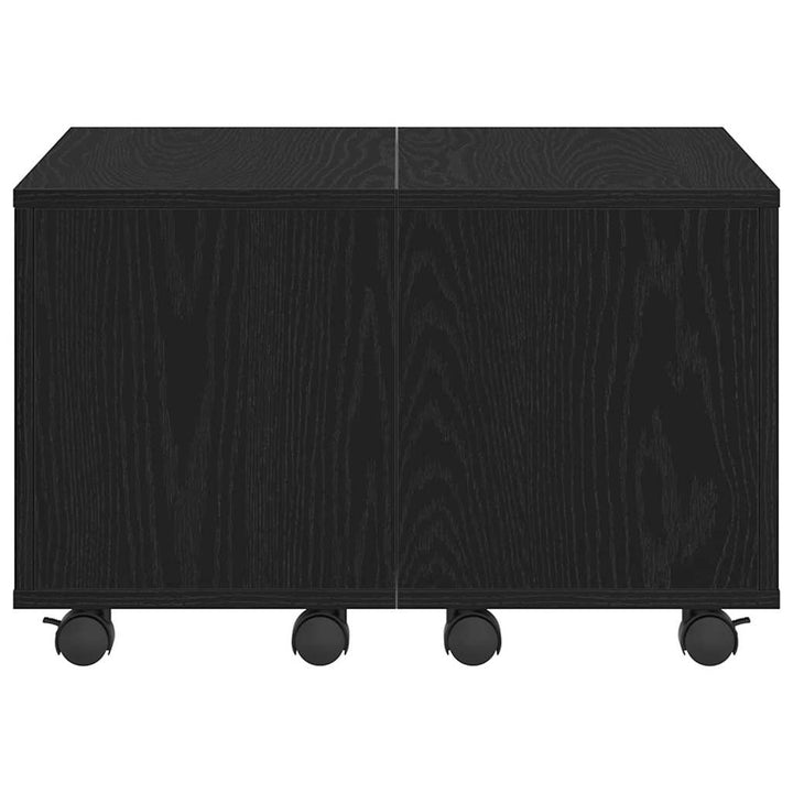 Sofabord Sort eg 60 x 60 x 38 cm Konstrueret træ