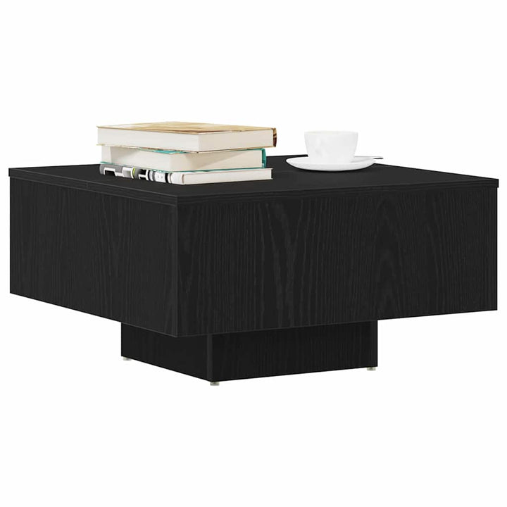 Sofabord Sort eg 60 x 60 x 31,5 cm Konstrueret træ