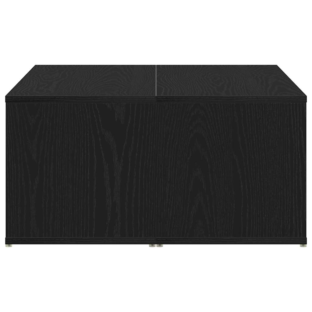 Sofabord Sort eg 90 x 67 x 33 cm Konstrueret træ
