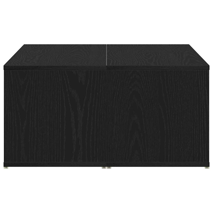 Sofabord Sort eg 90 x 67 x 33 cm Konstrueret træ