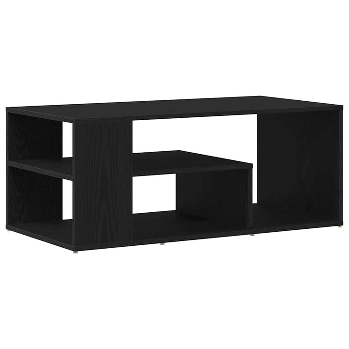Sofabord Sort eg 100 x 50 x 40 cm Konstrueret træ