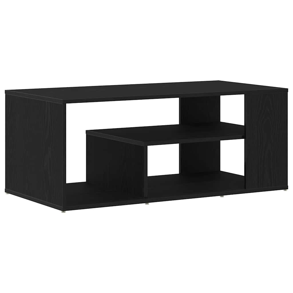Sofabord Sort eg 100 x 50 x 40 cm Konstrueret træ