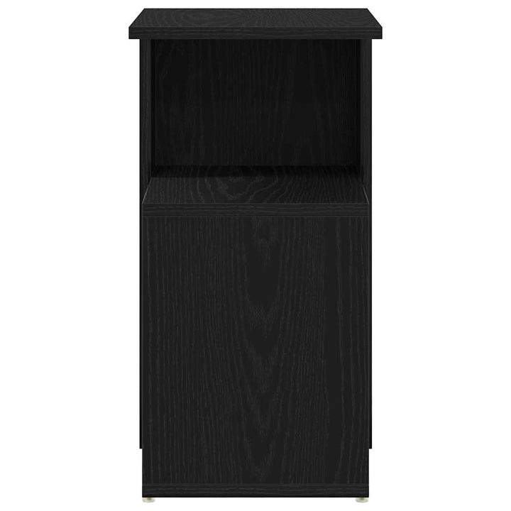 Sidebord Sort eg 36 x 30 x 56 cm Konstrueret træ