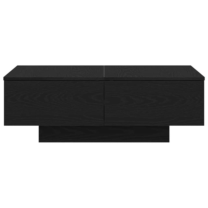 Sofabord Sort eg 90 x 60 x 31 cm Konstrueret træ
