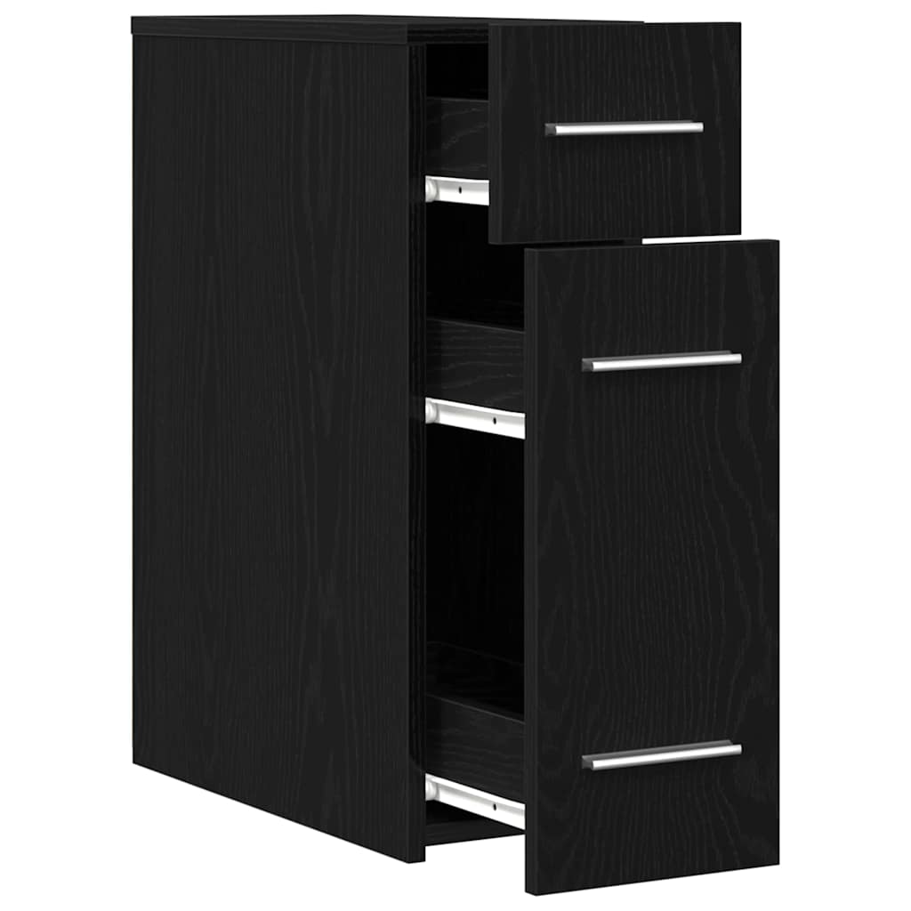 Apoteker Skab Sort eg 20 x 45,5 x 60 cm Konstrueret træ