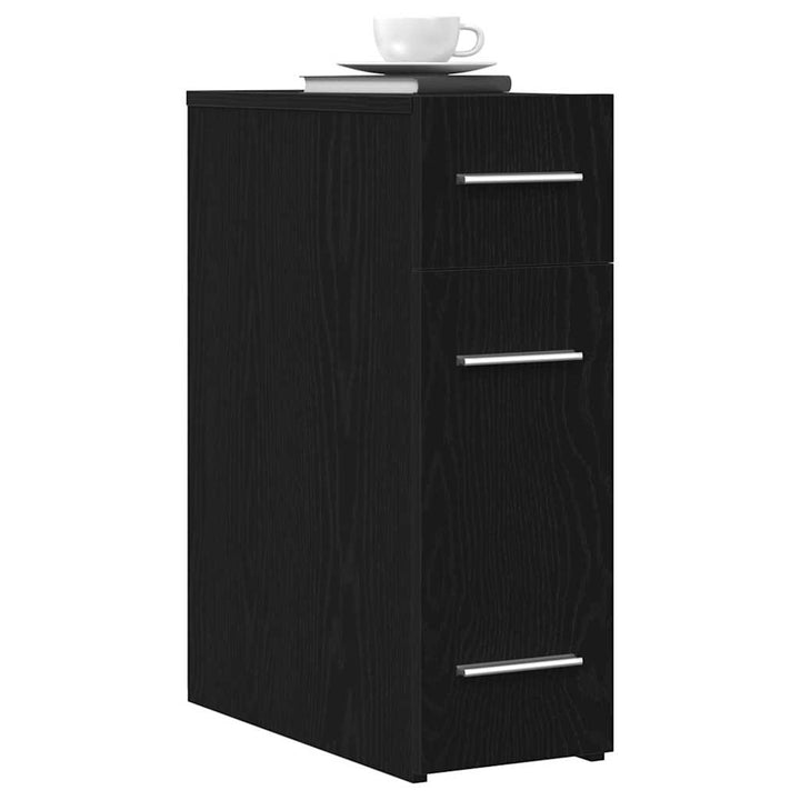 Apoteker Skab Sort eg 20 x 45,5 x 60 cm Konstrueret træ