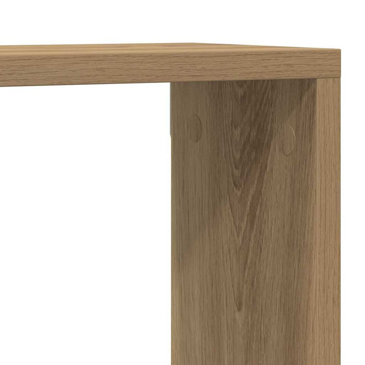 Væghylder 4 stk. Artisan eg 80 x 15 x 26 cm Konstrueret træ