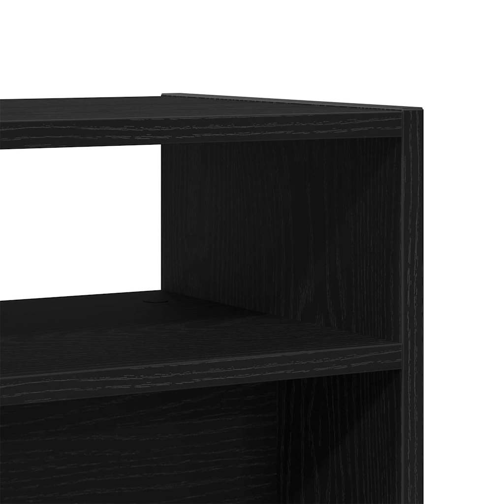 Konsolbord Sort eg 78 x 30 x 80 cm Konstrueret træ
