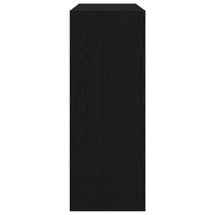 Konsolbord Sort eg 105 x 30 x 80 cm Konstrueret træ