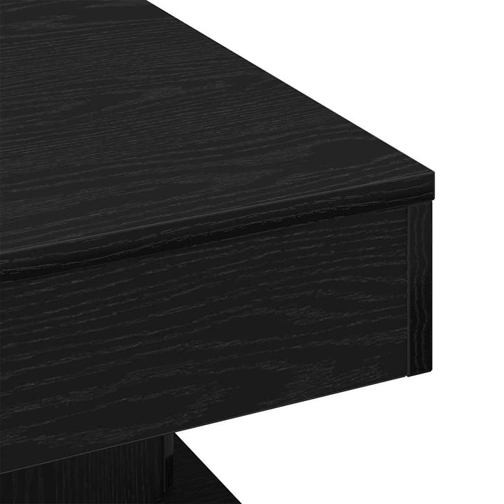 Sofabord Sort eg 57 x 57 x 30 cm Konstrueret træ