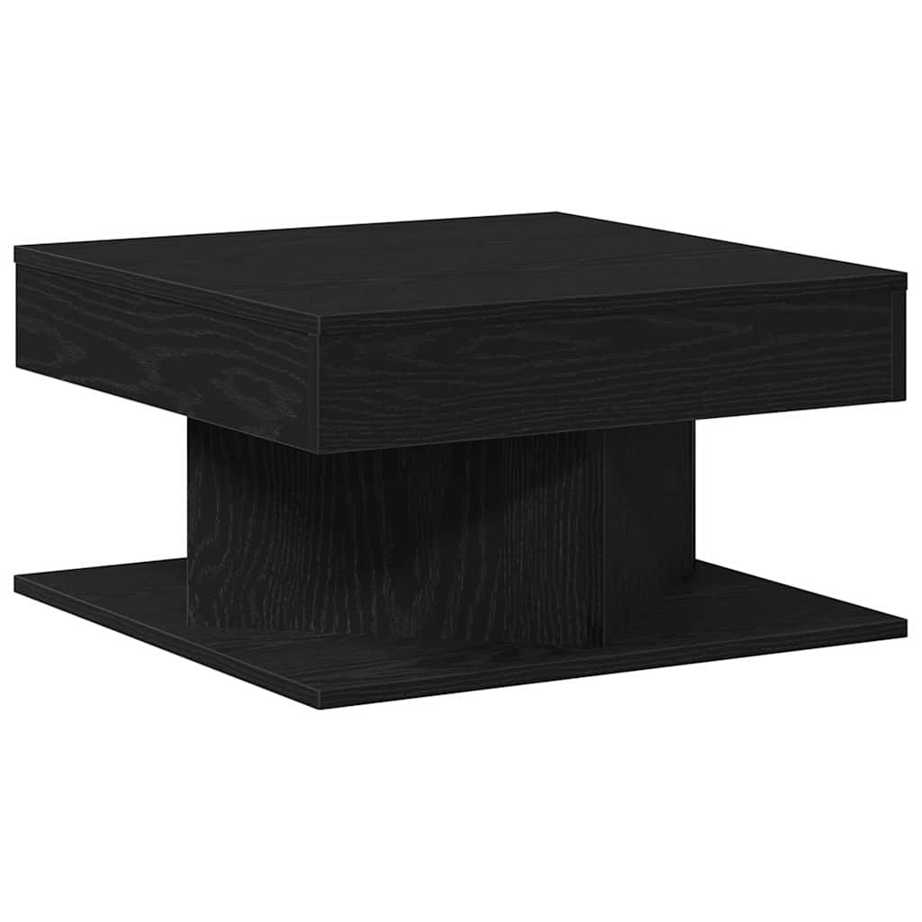 Sofabord Sort eg 57 x 57 x 30 cm Konstrueret træ
