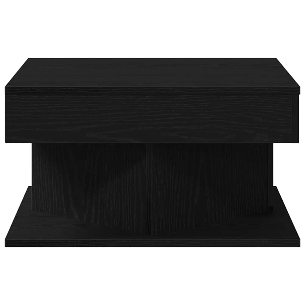 Sofabord Sort eg 57 x 57 x 30 cm Konstrueret træ