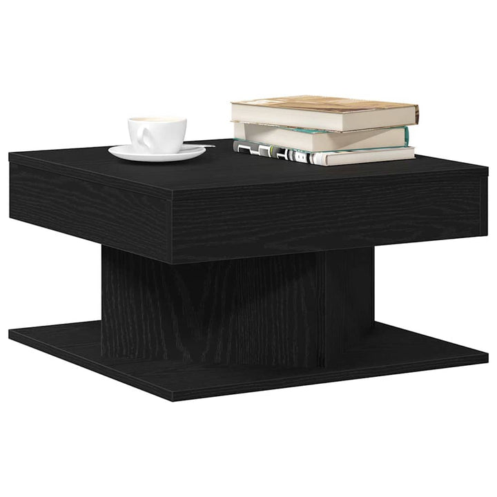 Sofabord Sort eg 57 x 57 x 30 cm Konstrueret træ
