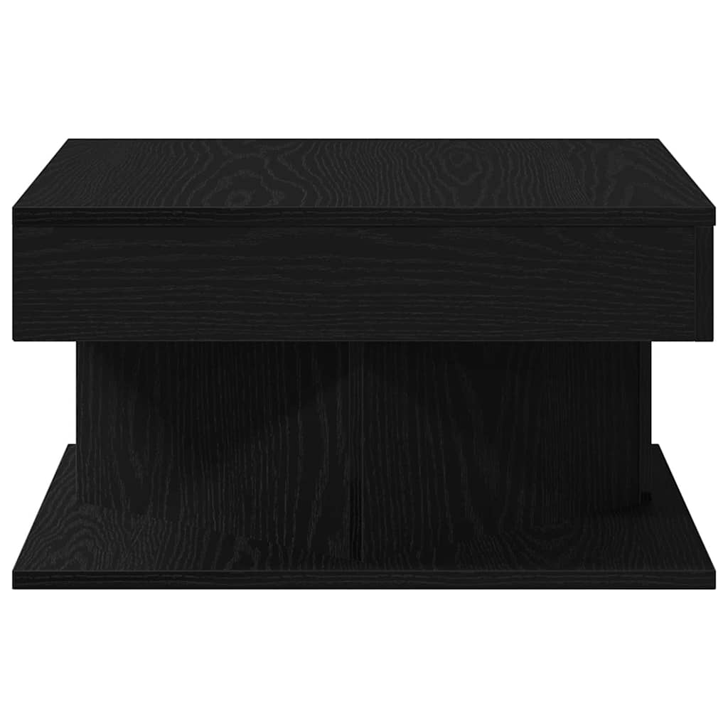 Sofabord Sort eg 57 x 57 x 30 cm Konstrueret træ
