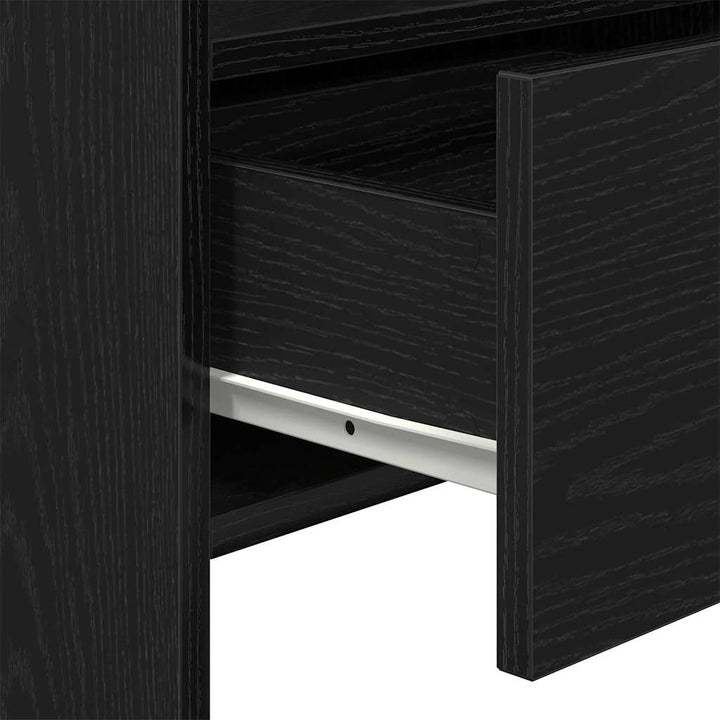 Sideboard Sort eg 105 x 30 x 70 cm Konstrueret træ
