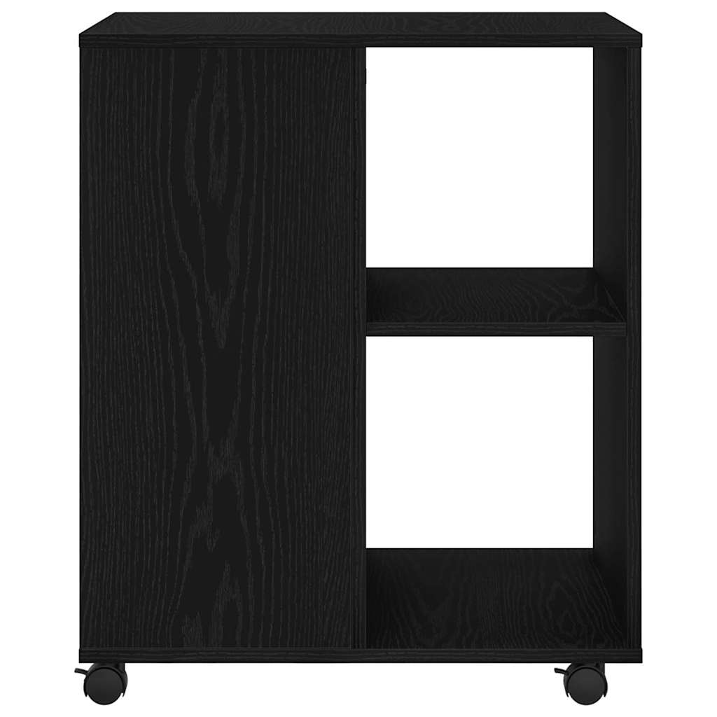 Opbevaringsskab Sort eg 60 x 53 x 72,5 cm Konstrueret træ