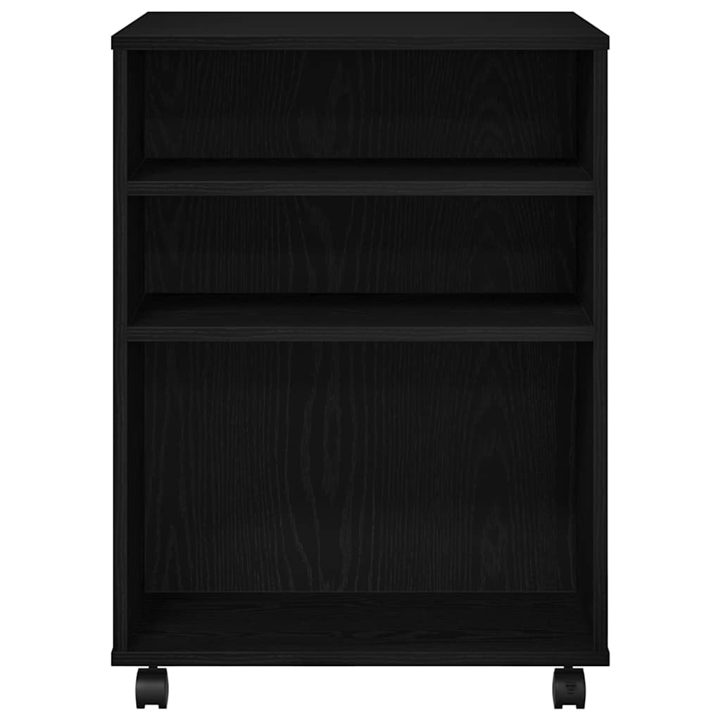 Opbevaringsskab Sort eg 60 x 53 x 72,5 cm Konstrueret træ
