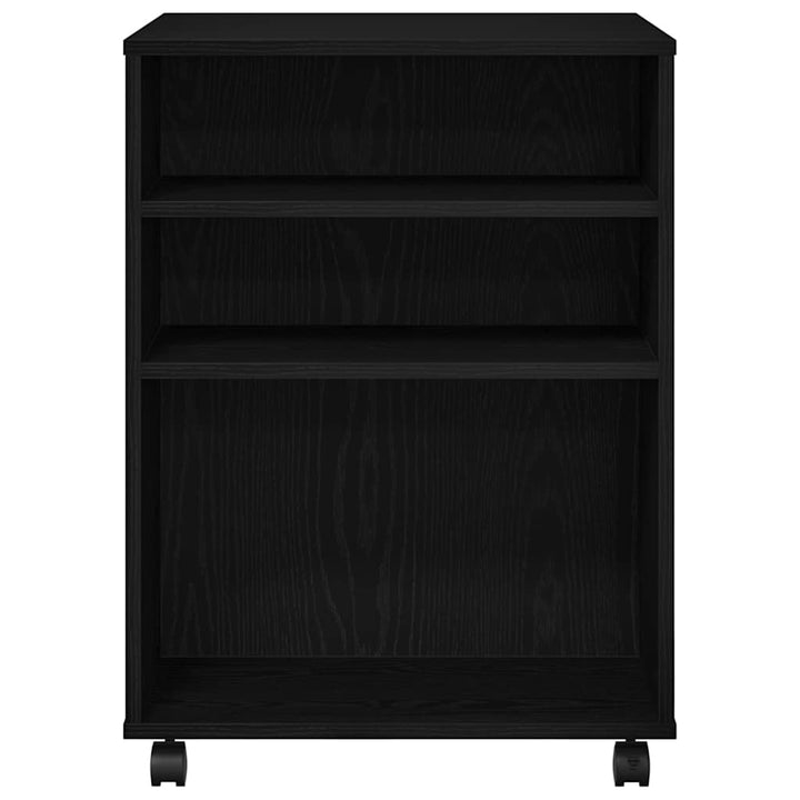 Opbevaringsskab Sort eg 60 x 53 x 72,5 cm Konstrueret træ