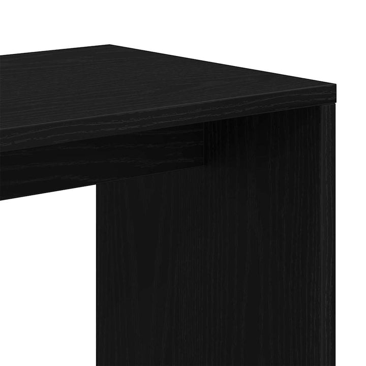 Nesting Bord 3 stk. Sort eg 55 x 30 x 50 cm Konstrueret træ