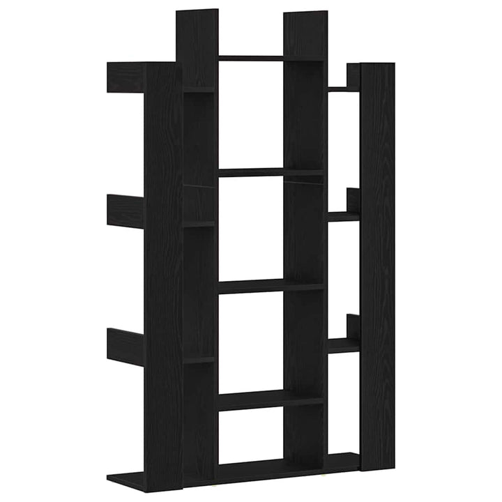 Bogreol Sort eg 86 x 25,5 x 140 cm Konstrueret træ