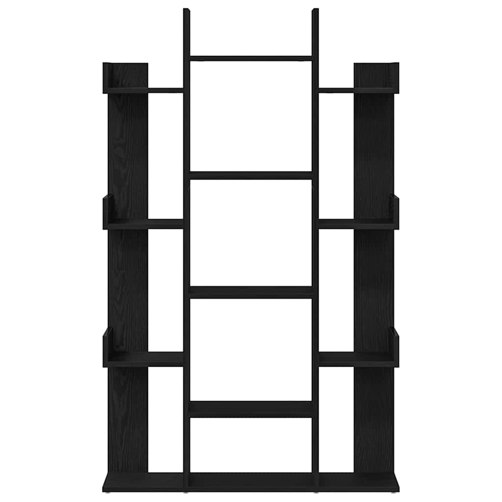 Bogreol Sort eg 86 x 25,5 x 140 cm Konstrueret træ
