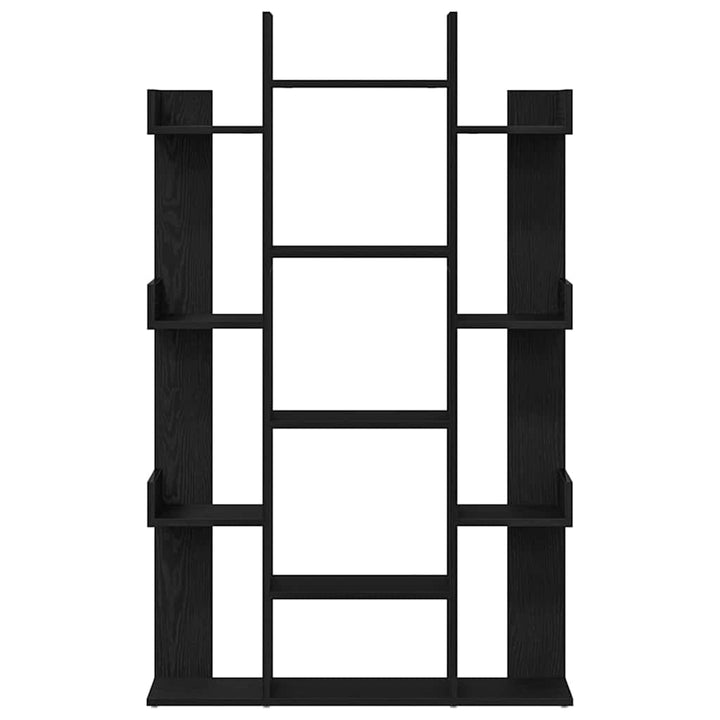 Bogreol Sort eg 86 x 25,5 x 140 cm Konstrueret træ