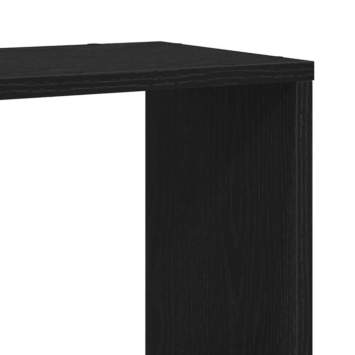 TV-møbelsæt Sort eg 100 x 24 x 94 cm Konstrueret træ