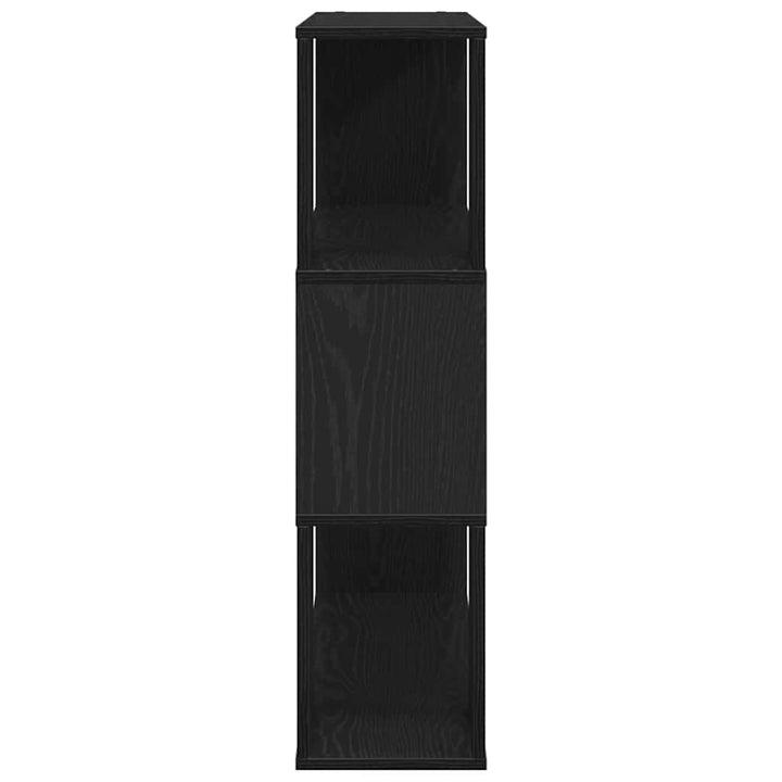 TV-møbelsæt Sort eg 100 x 24 x 94 cm Konstrueret træ
