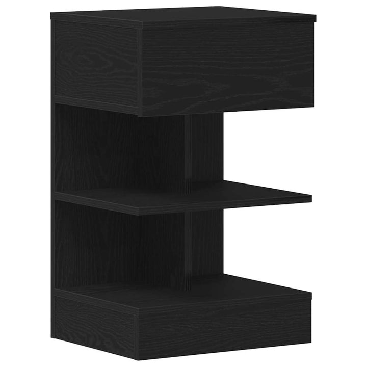 Natskab Sort eg 40 x 35 x 65 cm Konstrueret træ