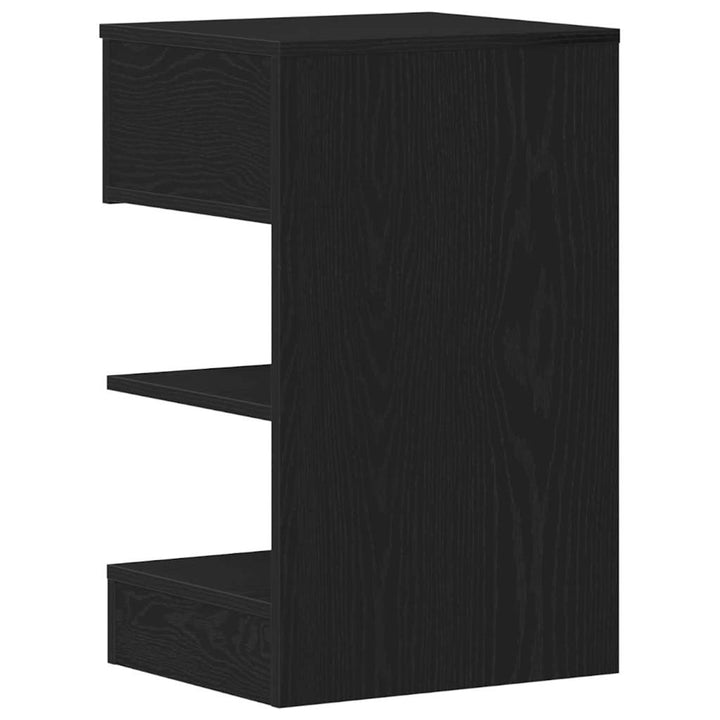 Natskab Sort eg 40 x 35 x 65 cm Konstrueret træ