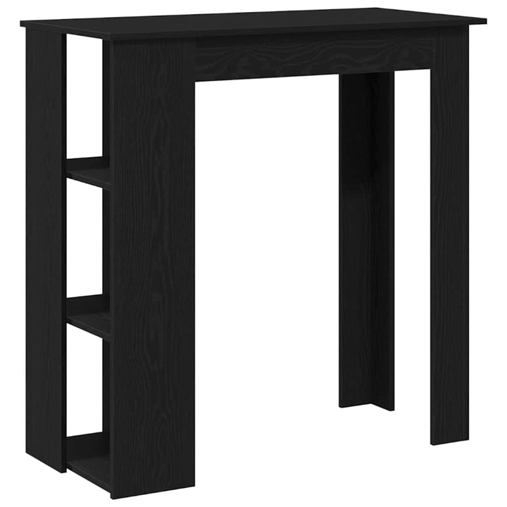Barbord 102 x 50 x 103,5 cm Konstrueret træ Sort eg