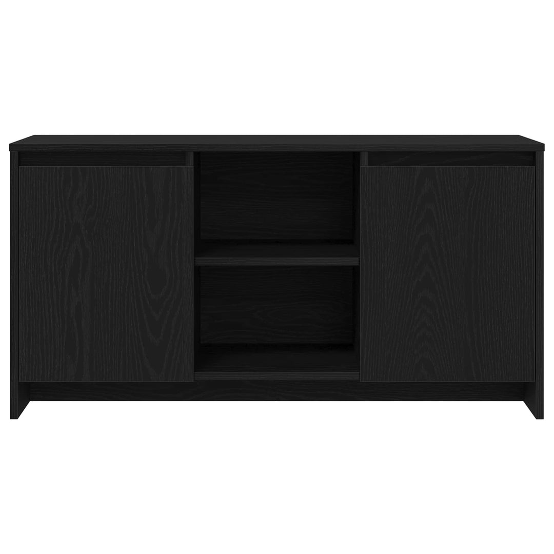 TV-skab Sort eg 102 x 37,5 x 52,5 cm Konstrueret træ