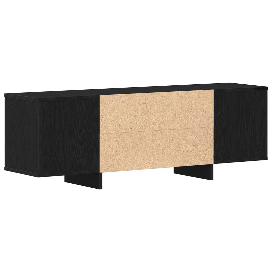 TV-skab Sort eg 120 x 30 x 40,5 cm Konstrueret træ