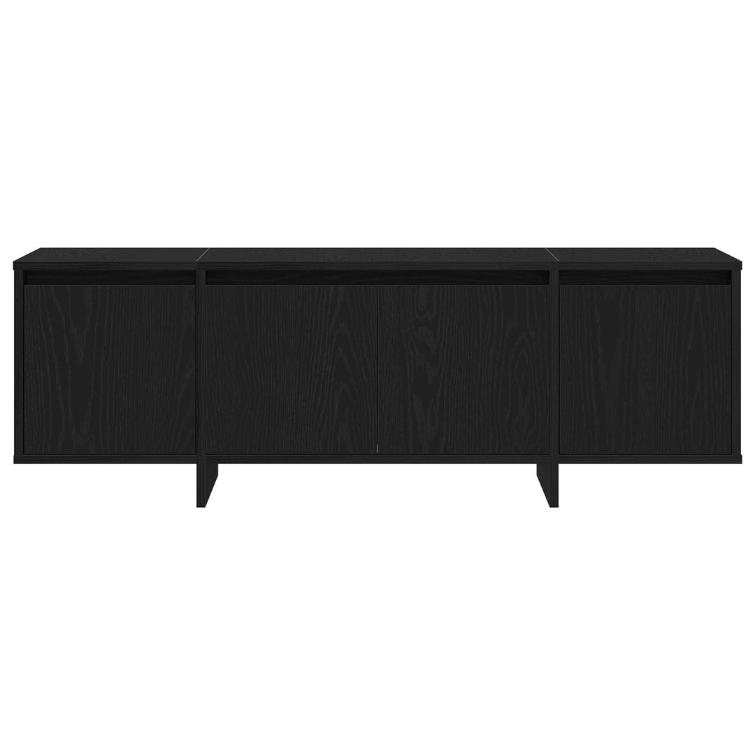 TV-skab Sort eg 120 x 30 x 40,5 cm Konstrueret træ