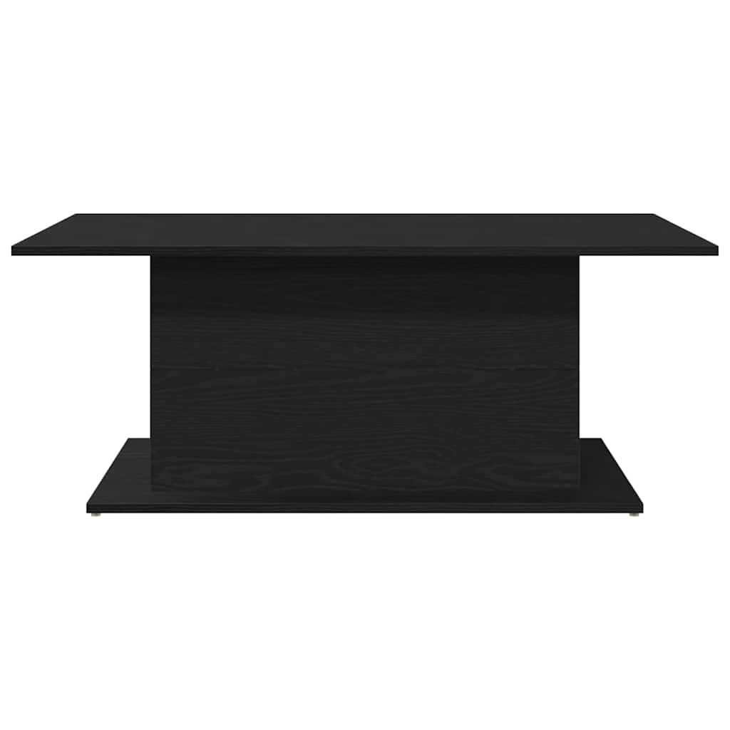 Sofabord Sort eg 102 x 55,5 x 40 cm Konstrueret træ